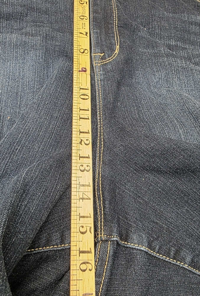 Torrid Sky High Skinny Premium Dark Denim Plus Size 30XTall - Picture 4 of 10